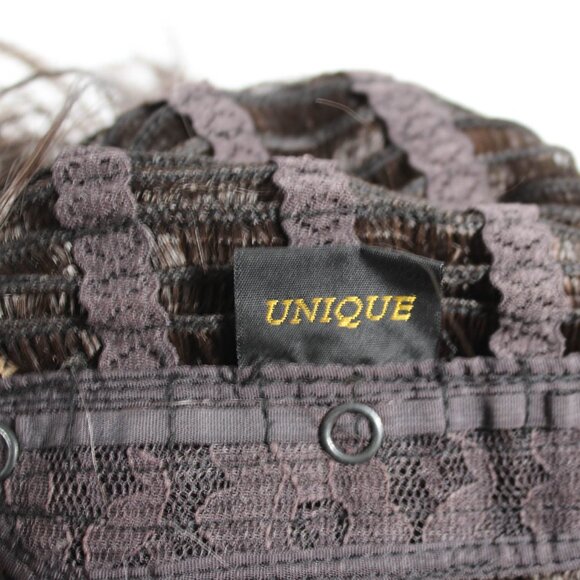 Shaggy Layered Lace Front Wig - Dark Brown, Synthetic, Adjustable Fit, Used - Picture 11 of 12